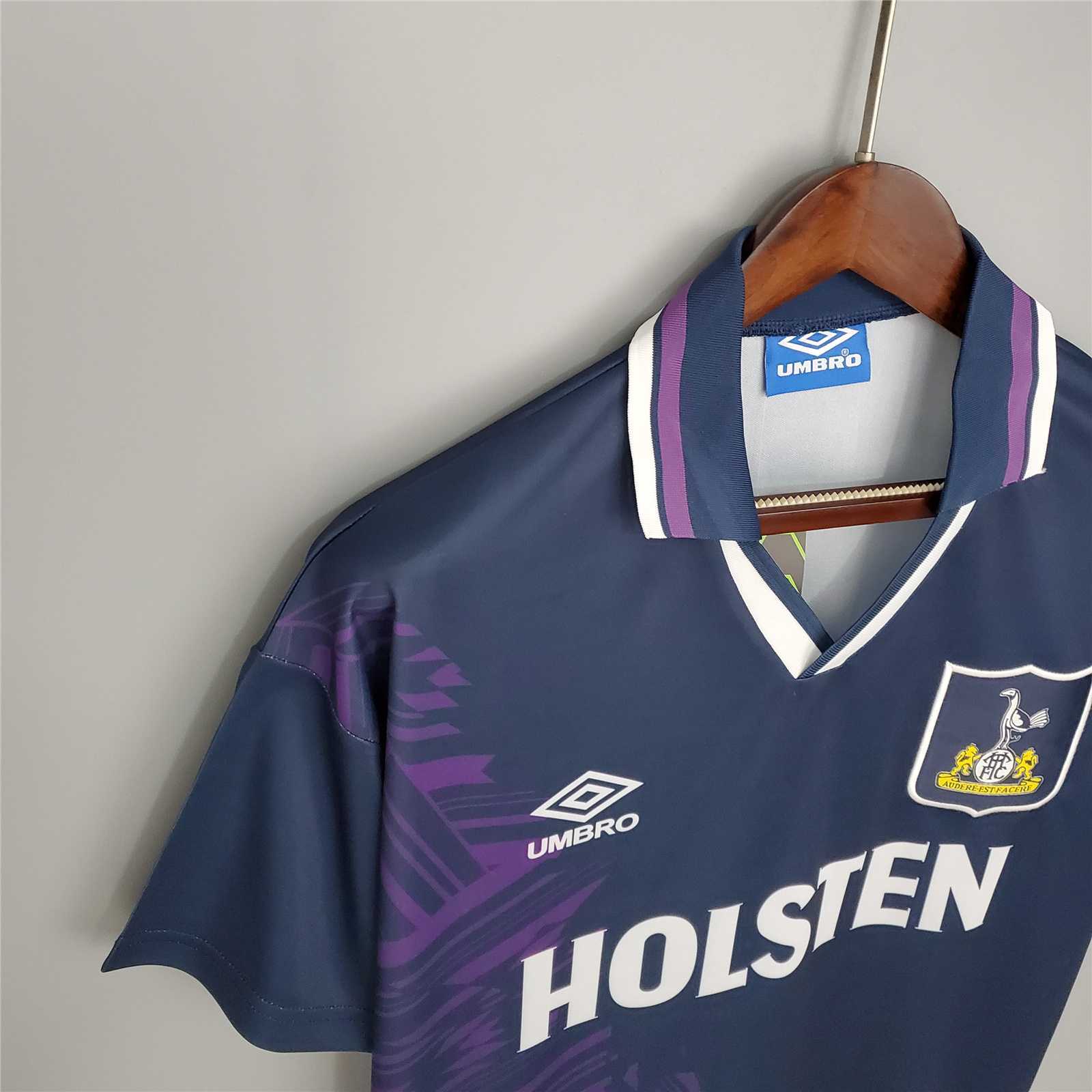 Tottenham Hotspur Retro Football Jersey Away Custom Shirt 1994/95