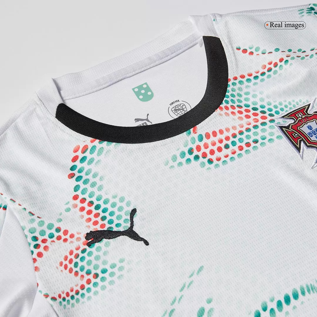 Portugal Away Football Uniform Kids Kit Jersey+Shorts 2025