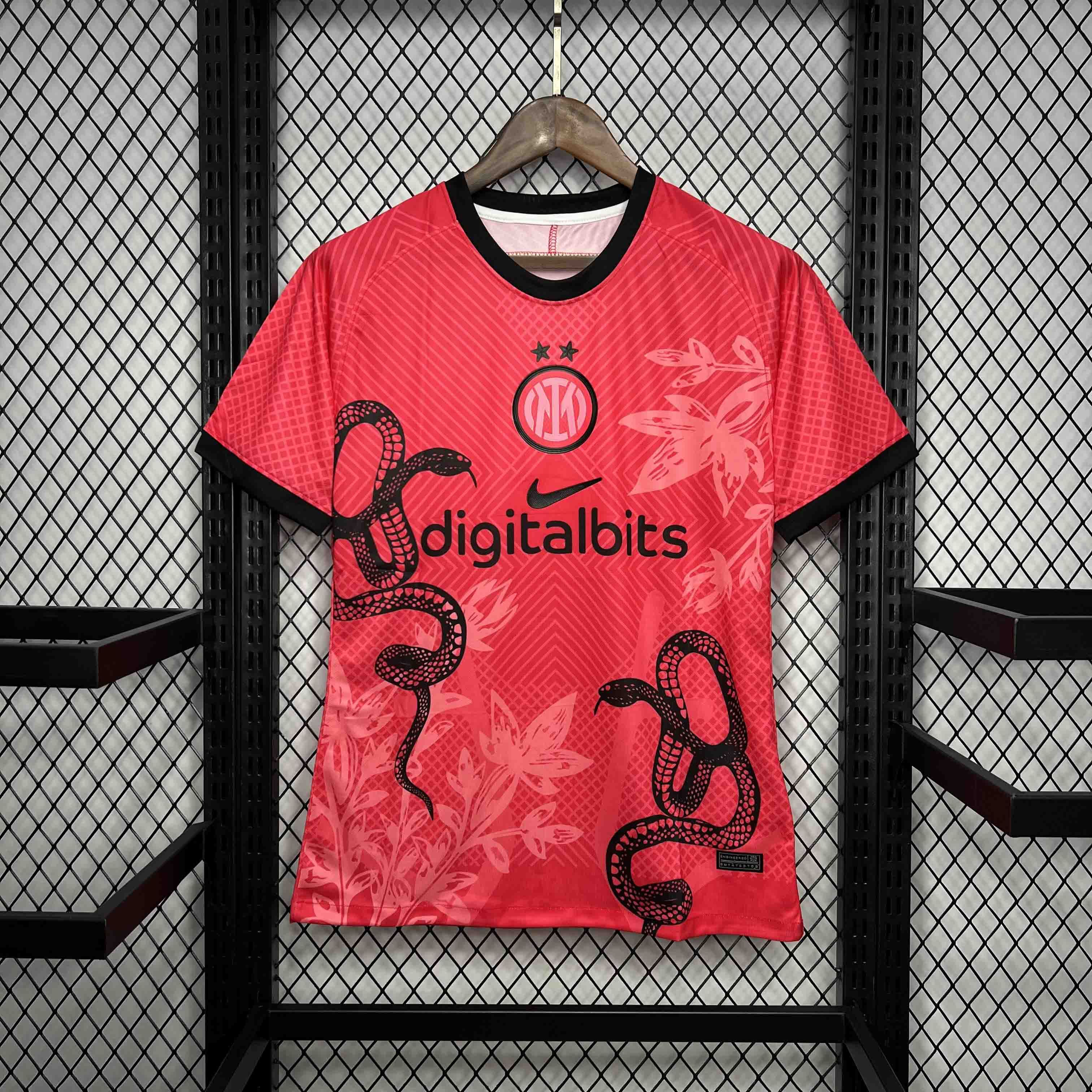 Inter Milan Soccer Jersey Snake Special Edition Custom Shirt 2024/25