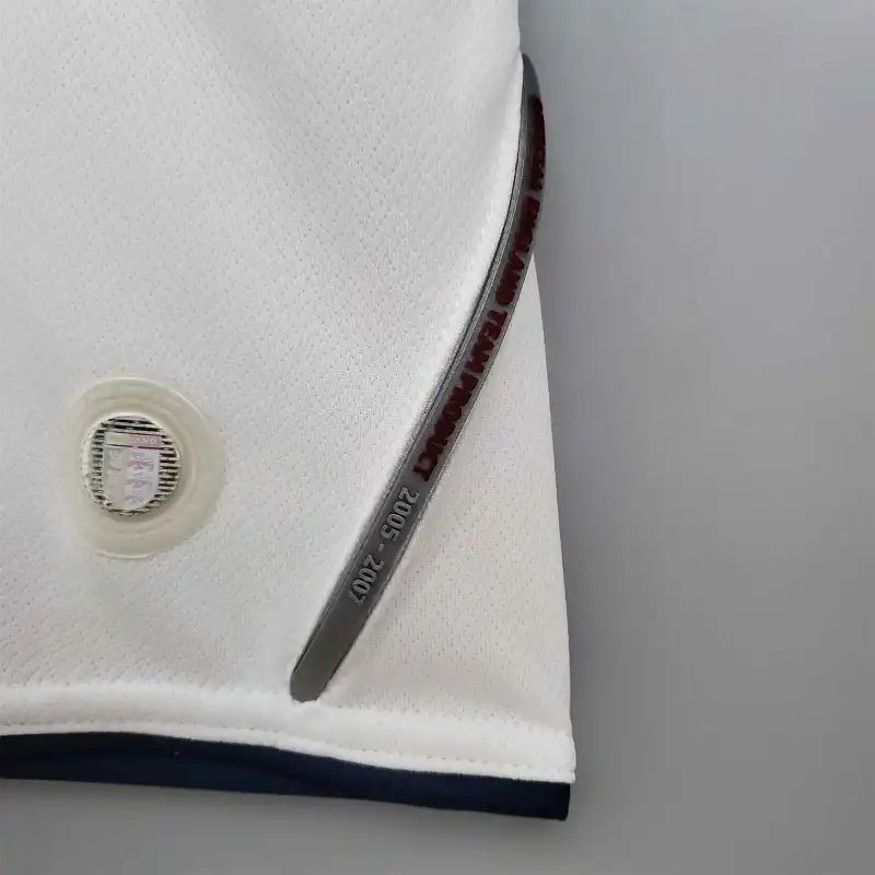 England Retro Soccer Jersey Home Custom Shirt World Cup 2006