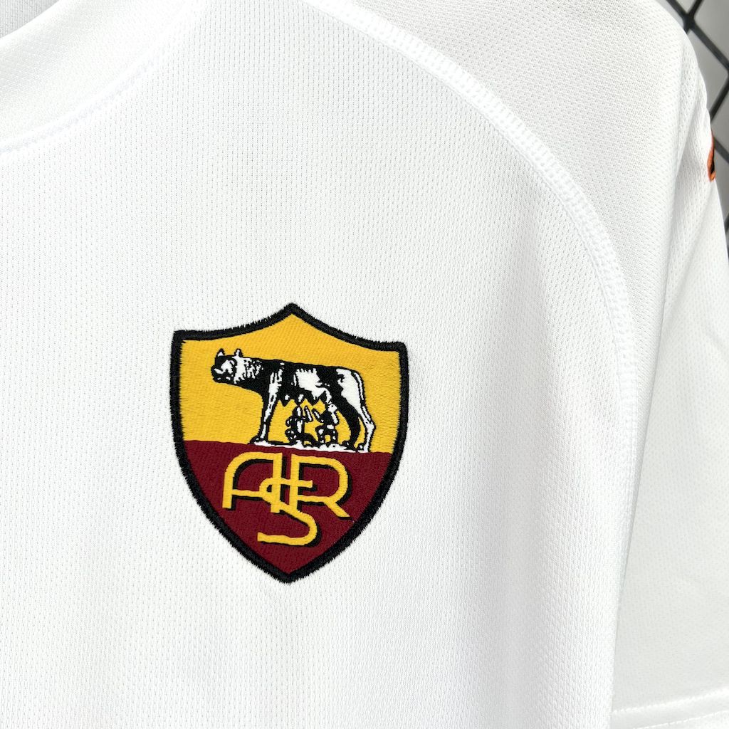 Roma Retro Soccer Jersey Away Custom Shirt 2000/01