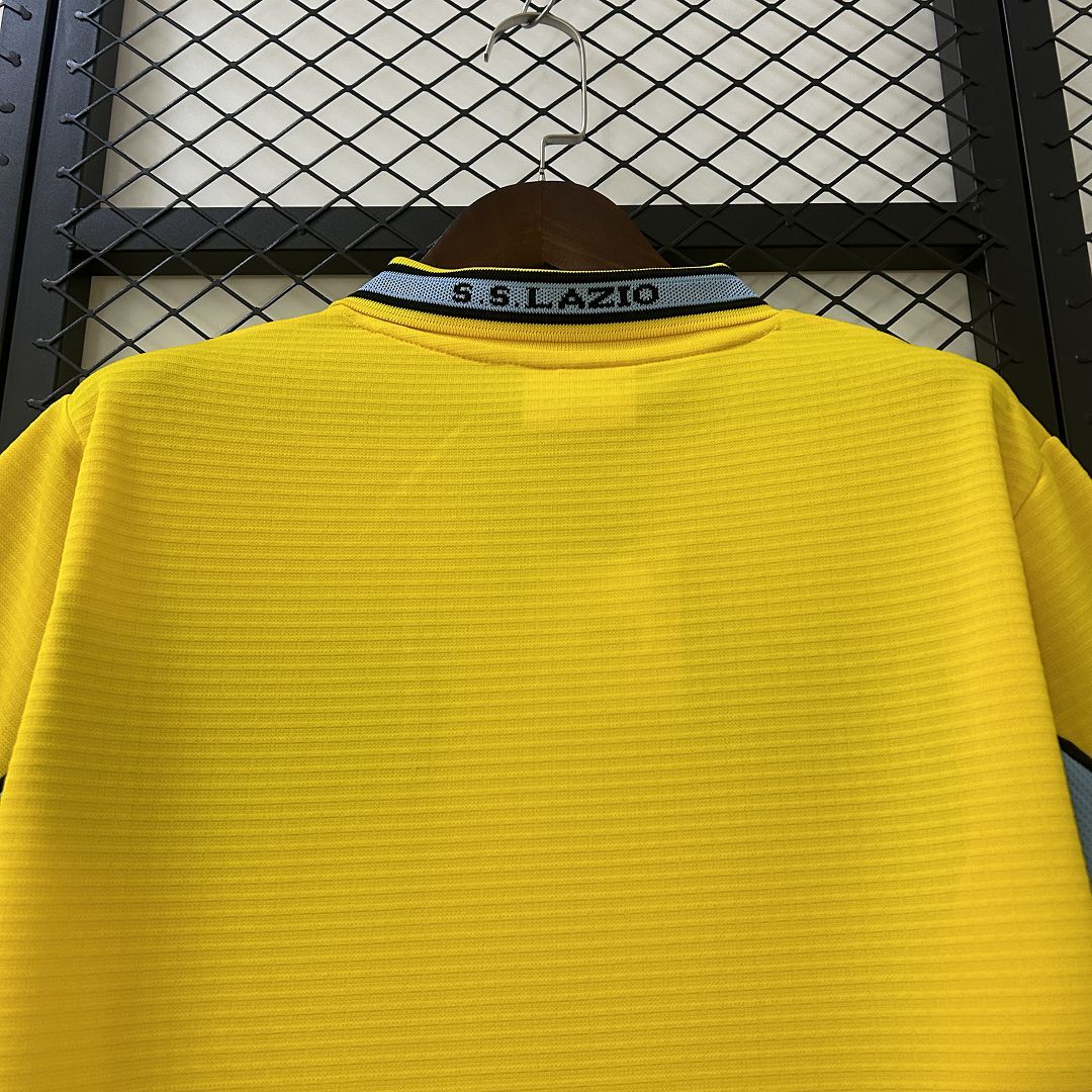 Lazio Retro Soccer Jersey Away Custom Shirt 1998-00