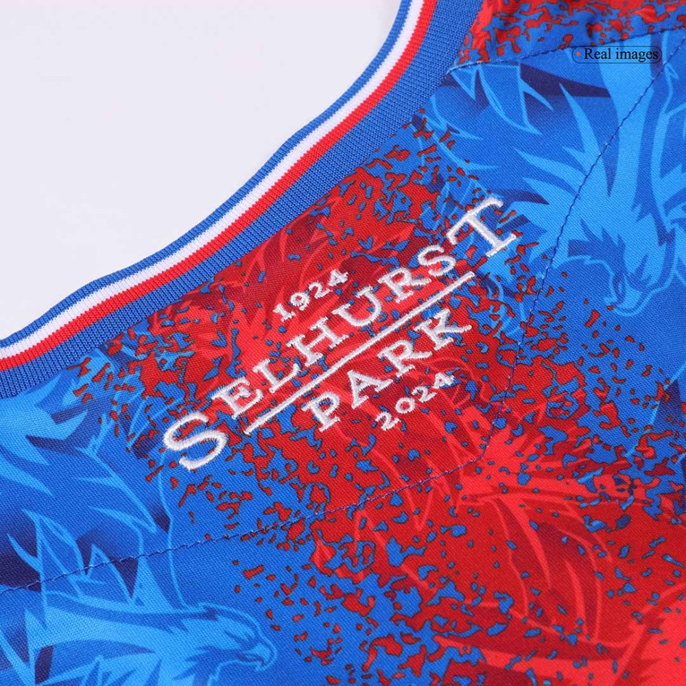 Crystal Palace Football Jersey Home Custom Shirt 2024/25