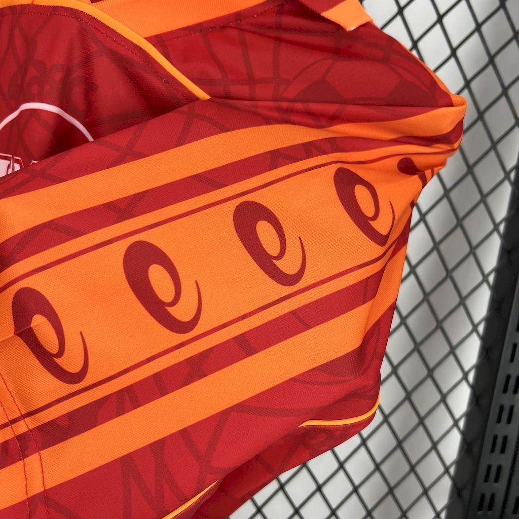Roma Retro Soccer Jersey Home Custom Shirt 1995/96