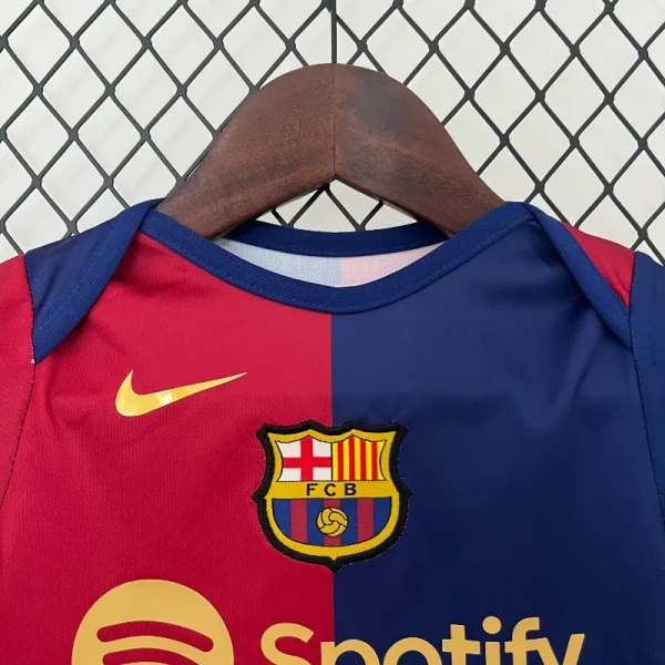 Barcelona Soccer Jersey Home Baby Uniform 2024/25