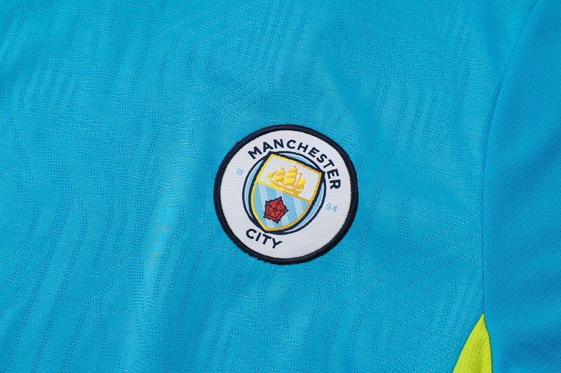 Manchester City Training Jersey Kit Blue 2025/26