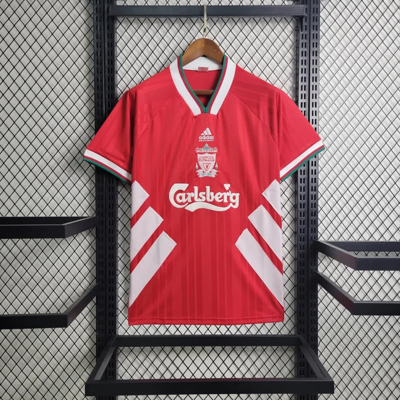 Liverpool Retro Football Jersey Home Custom Shirt 1993/95