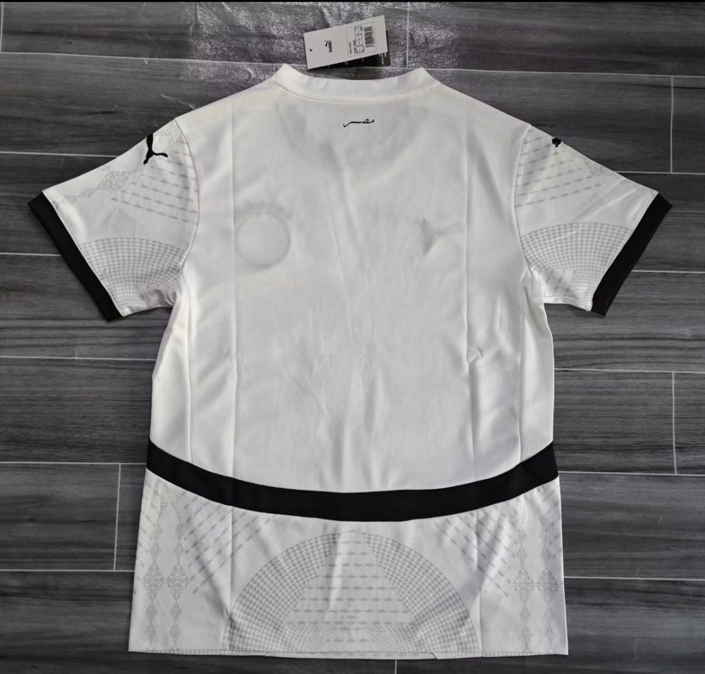 Egypt Soccer Jersey Away Custom Shirt 2024-25