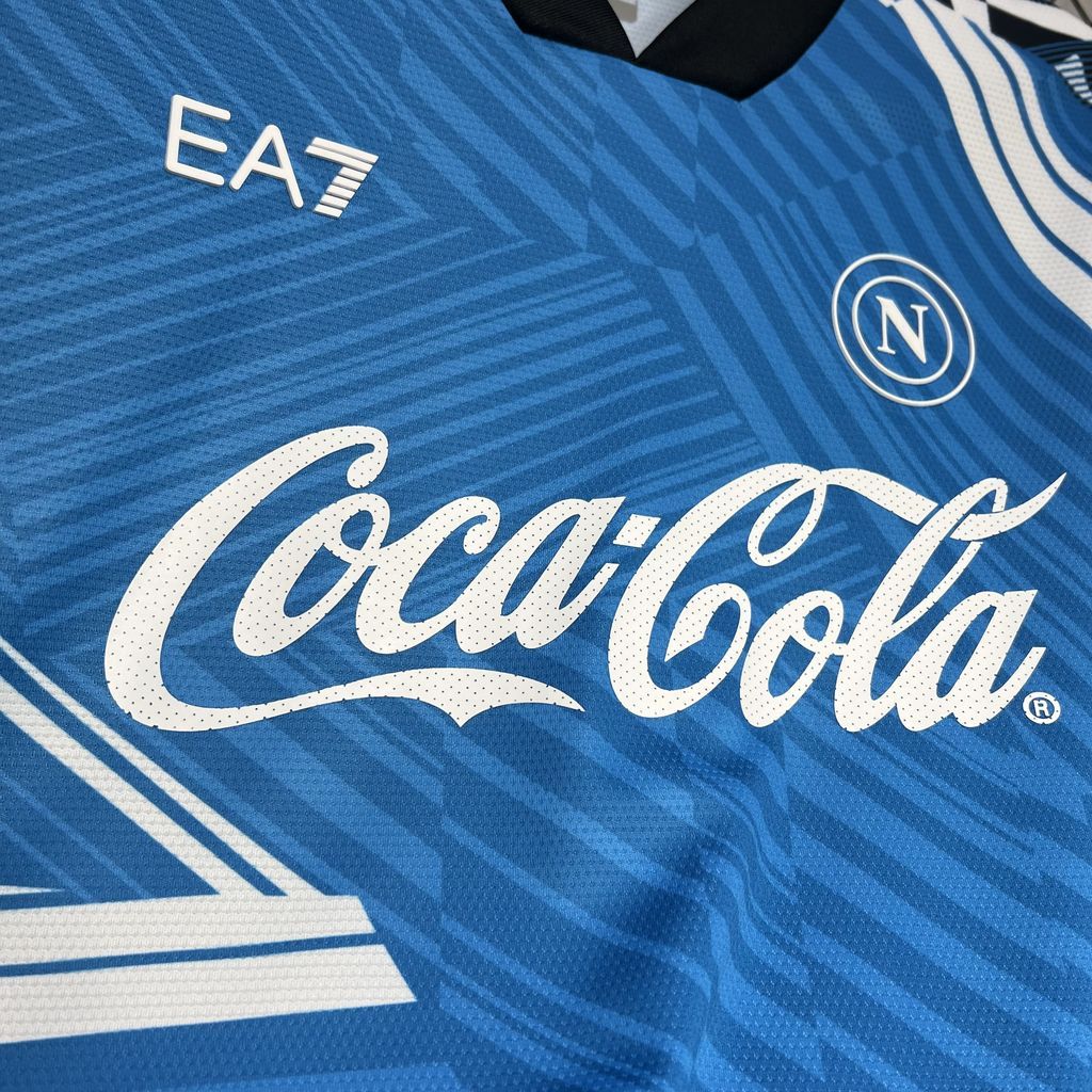 Napoli Soccer Jersey Pre-Match Custom Shirt 2024/25