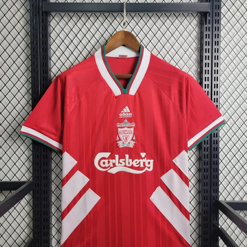 Liverpool Retro Football Jersey Home Custom Shirt 1993/95