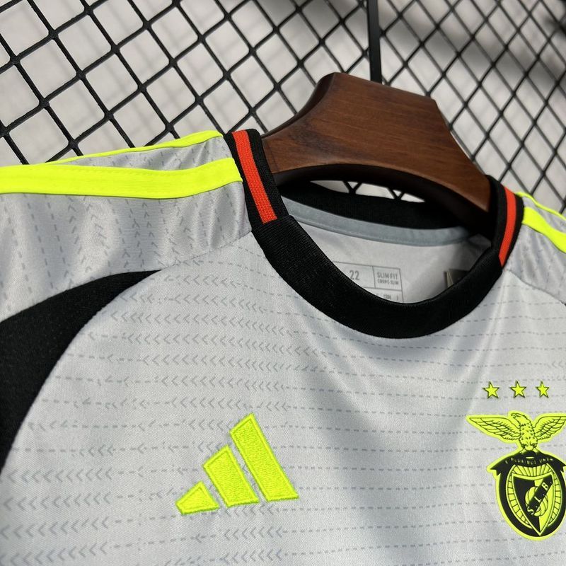 Benfica Soccer Jersey Third Away Kids Kit Jersey+Shorts 2024/25