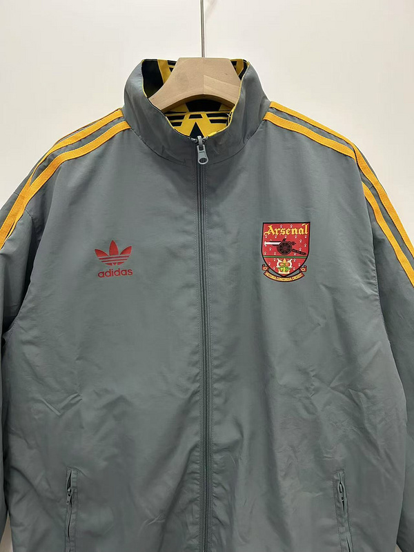 Arsenal Retro Reversible Double-Sides Windbreaker Jacket 1991