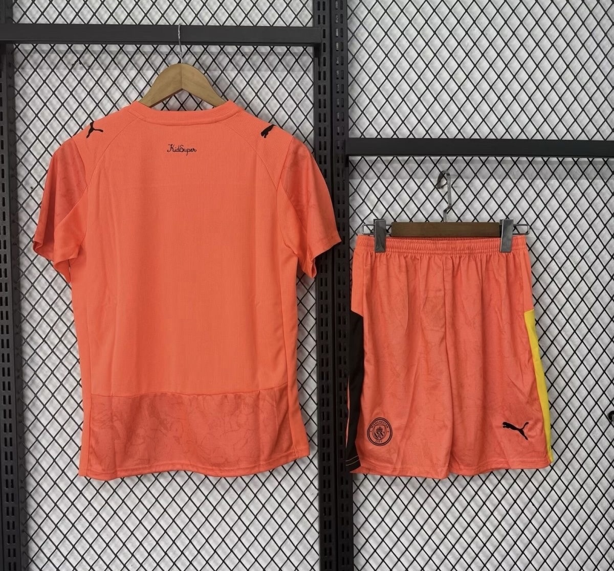 Manchester City Fourth Away Kids Kit Jersey+Shorts 2025/26