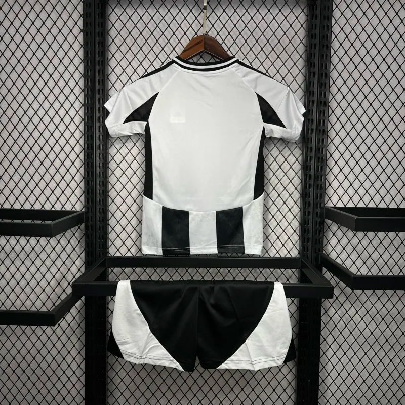 Juventus Soccer Jersey Home Kids Kit Jersey+Shorts 2024/25