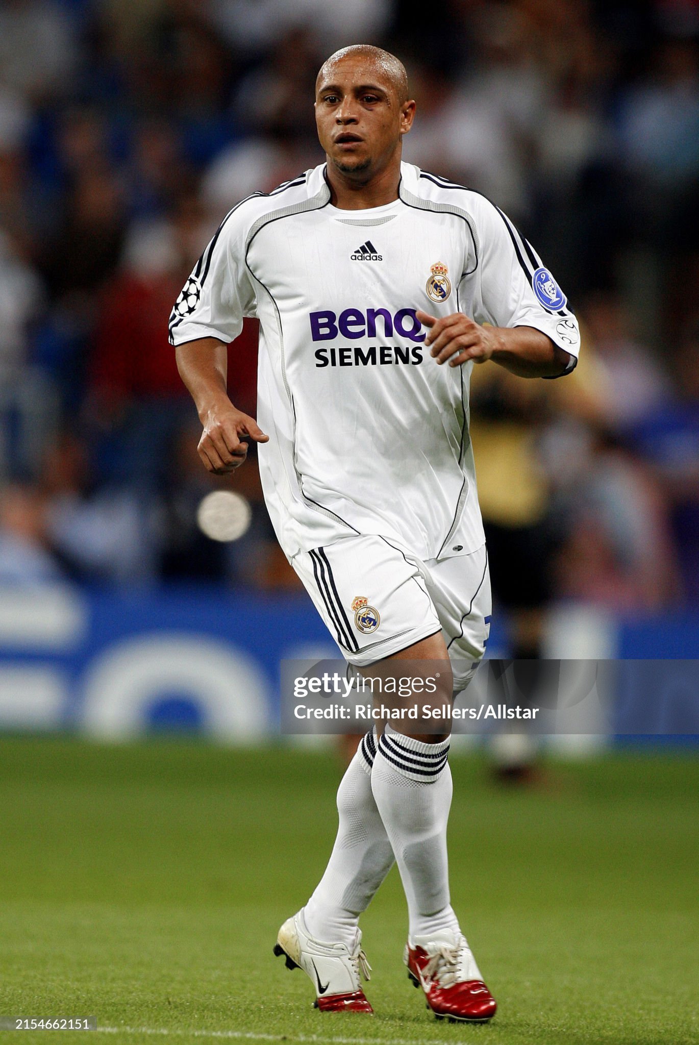 Real Madrid Retro Authentic Jersey Home Soccer Shirt 2006/07