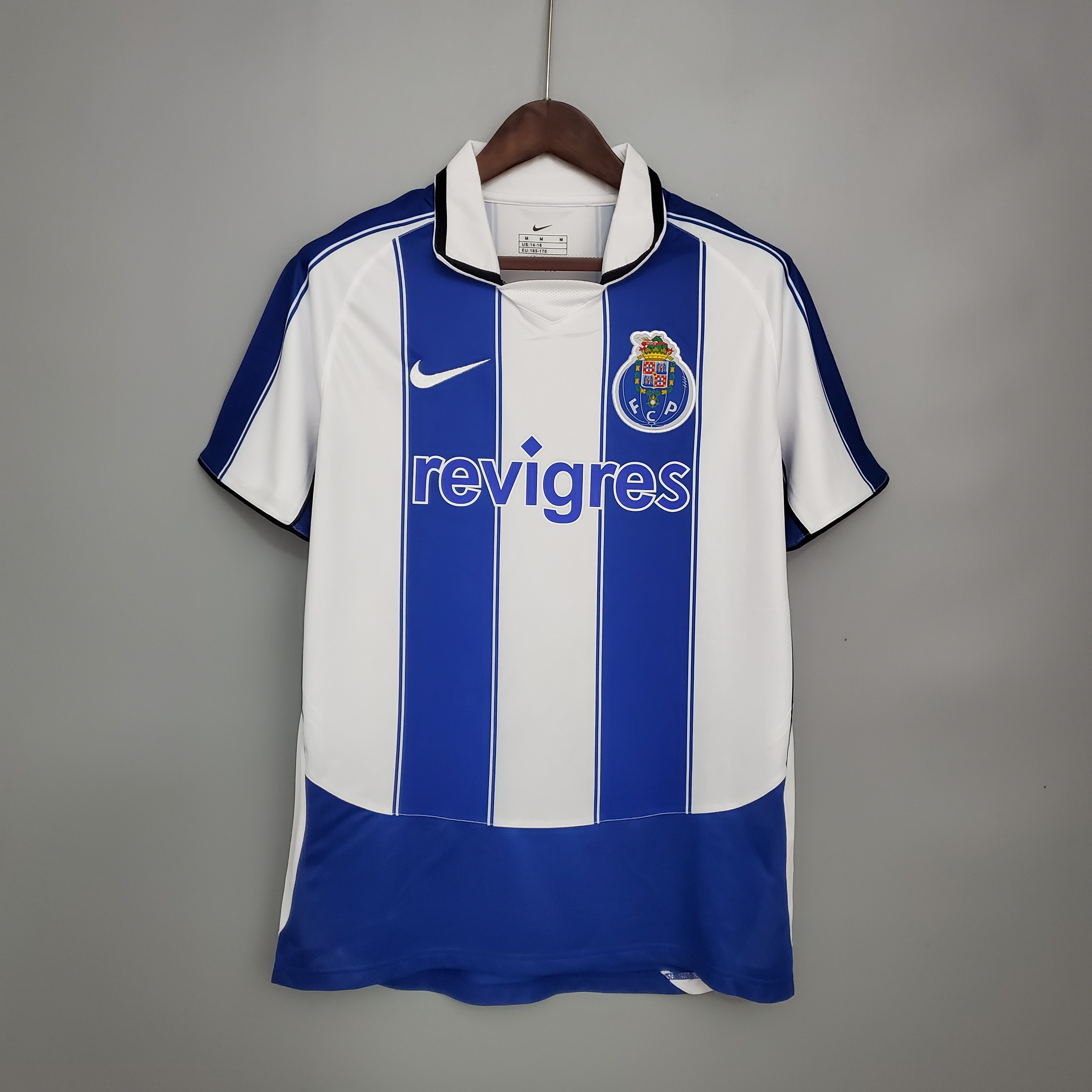 FC Porto Retro Soccer Jersey Home Custom Shirt 2003/04
