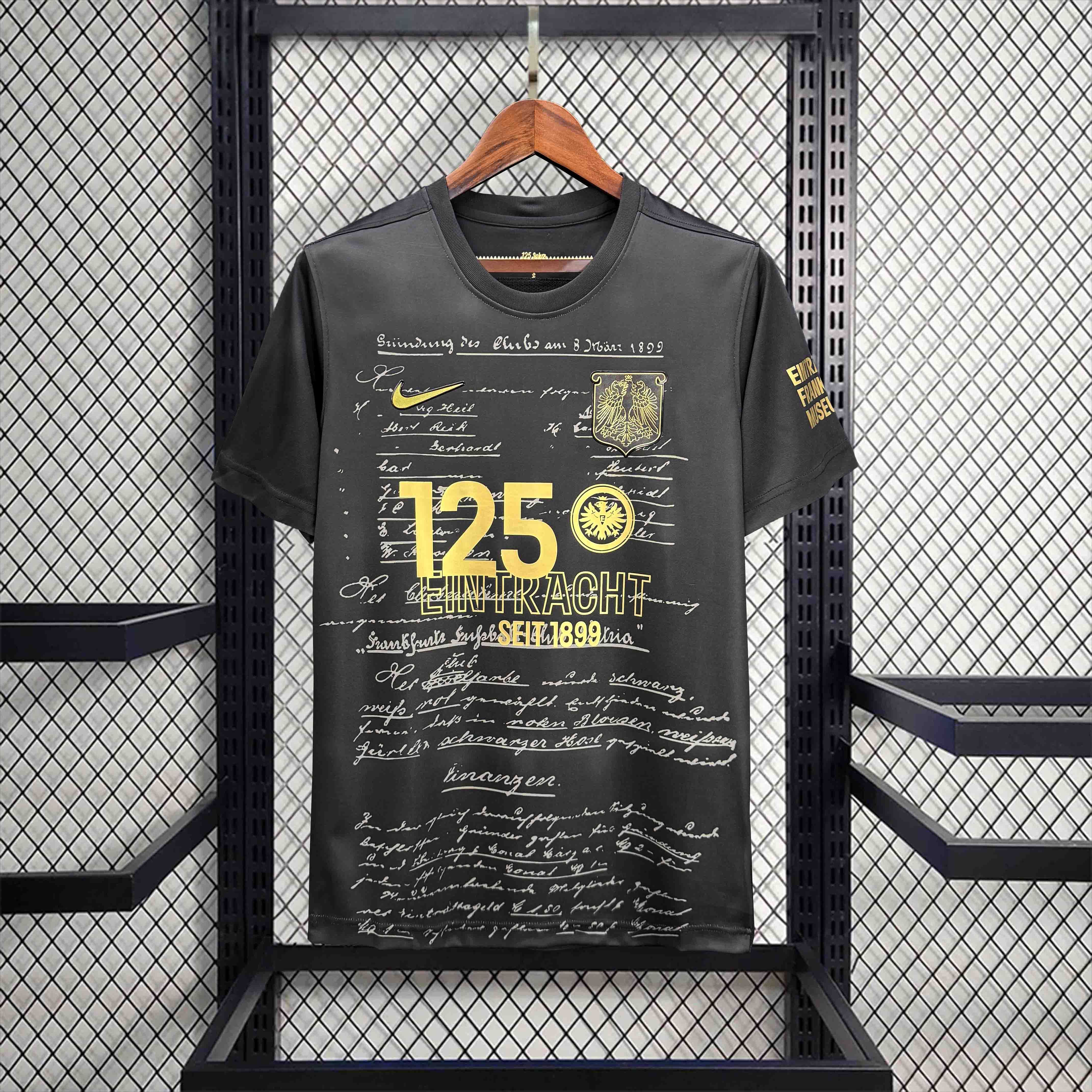 Eintracht Frankfurt Football Jersey 125th Anniversary Edition Shirt 2024/25