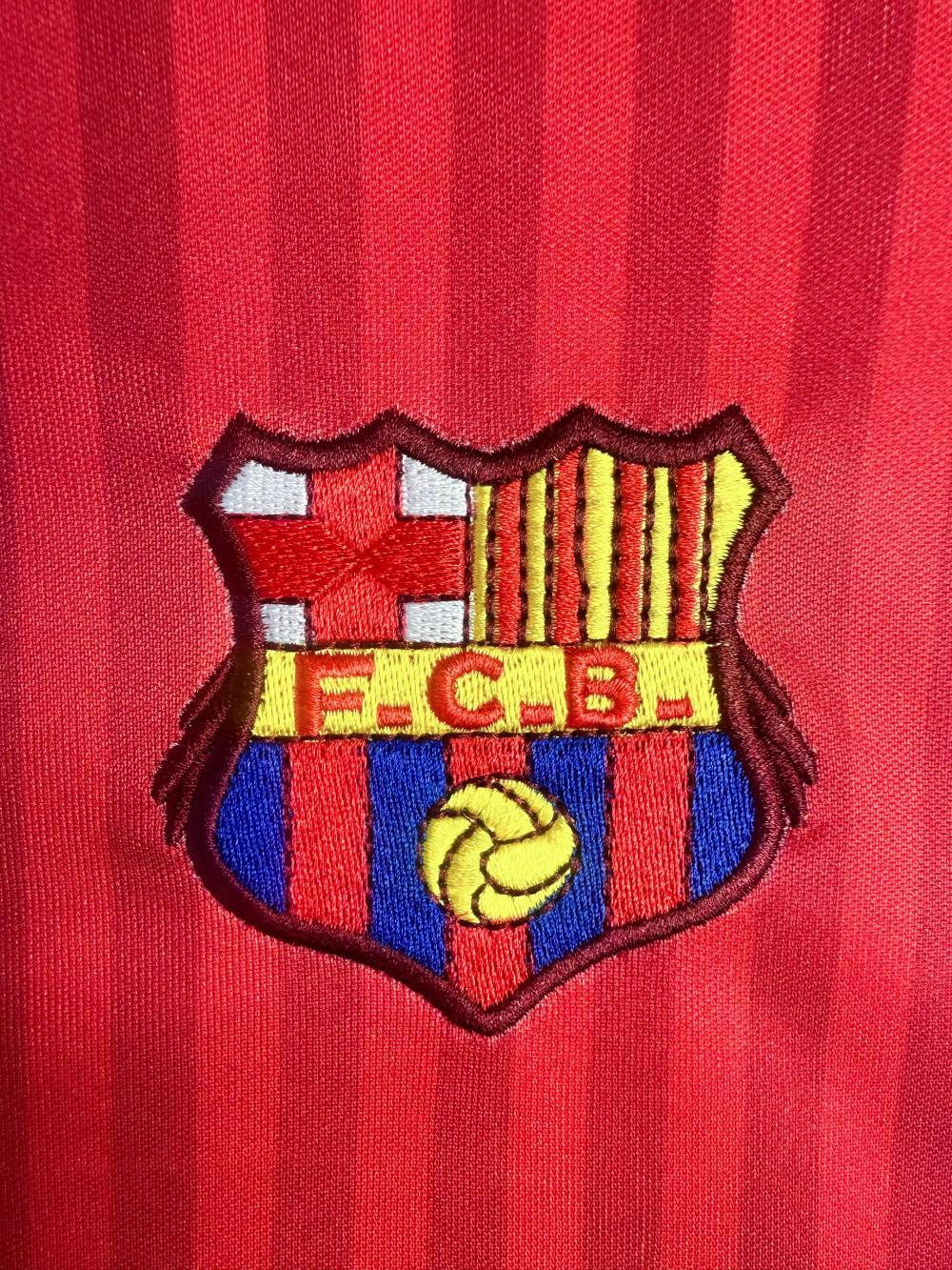 Barcelona Retro Jersey Home Soccer Shirt 1989/92