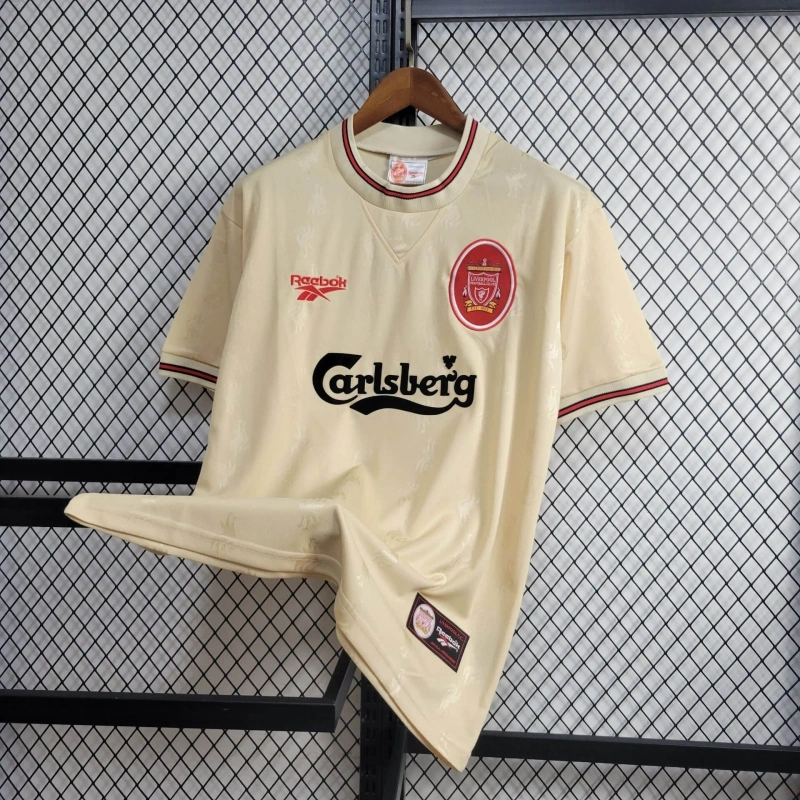 Liverpool Retro Football Jersey Away Custom Shirt 1996/97
