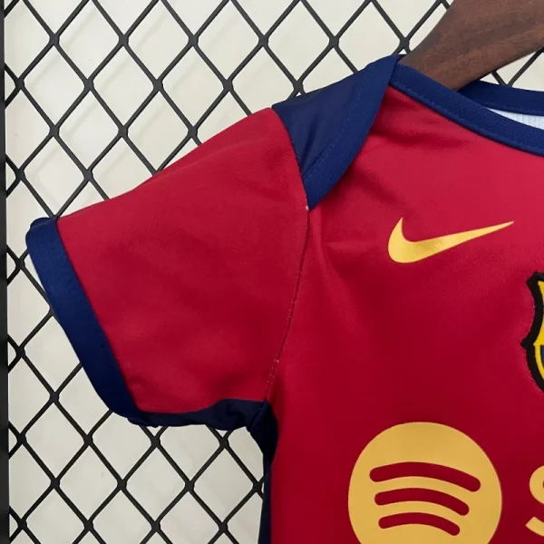 Barcelona Soccer Jersey Home Baby Uniform 2024/25