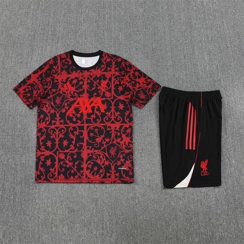 Liverpool Training Jersey Kit Red 2025/26