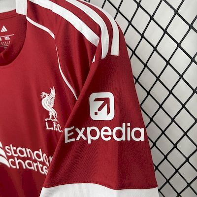 Liverpool Football Jersey Home Custom Shirt 2025/26