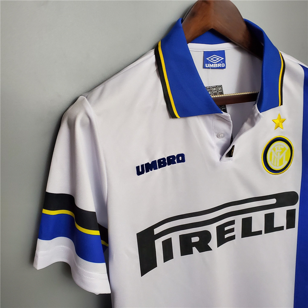 Inter Milan Retro Jersey Custom Away Soccer Jersey 1997/98