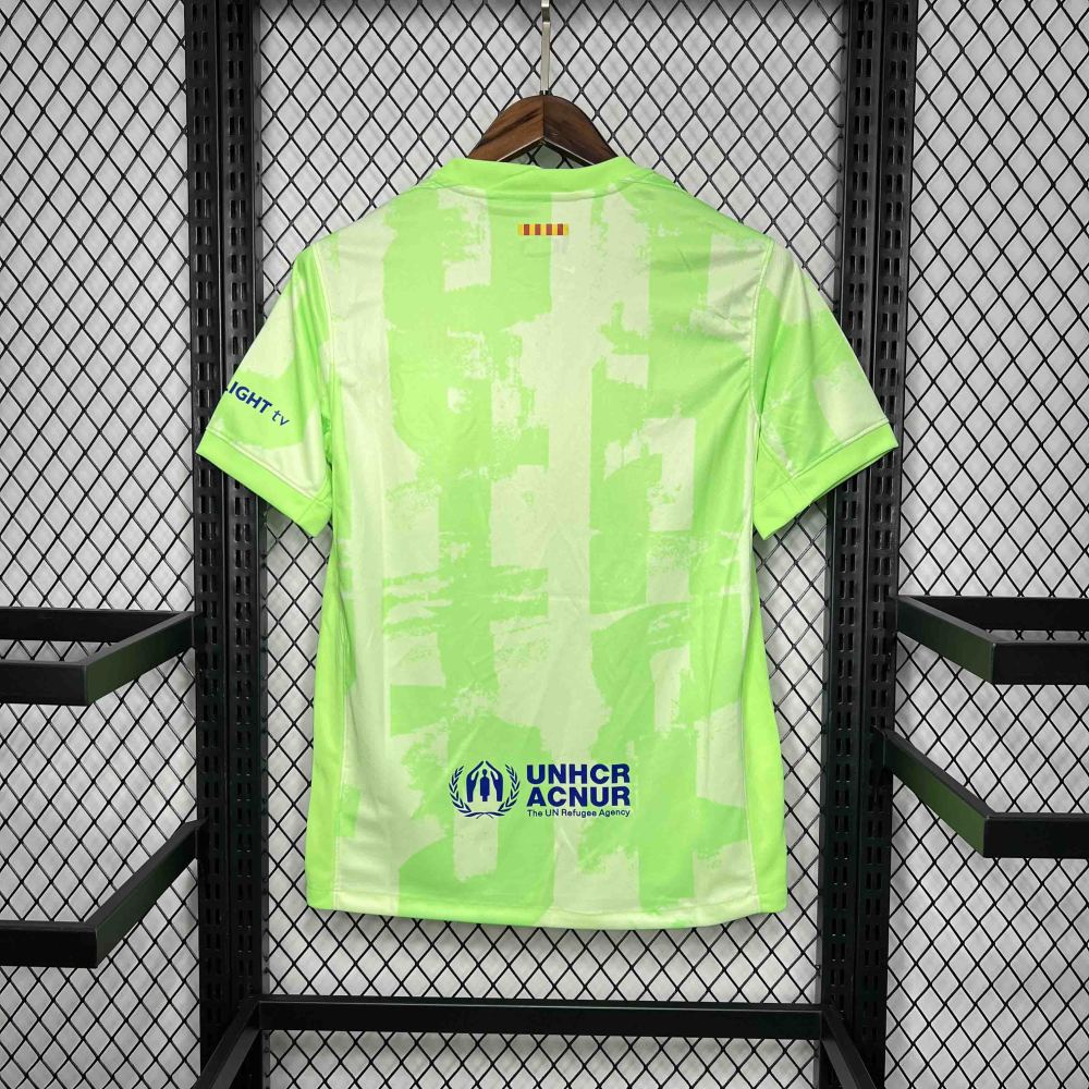 Barcelona Soccer Jersey Third Away Custom Shirt 2024/25