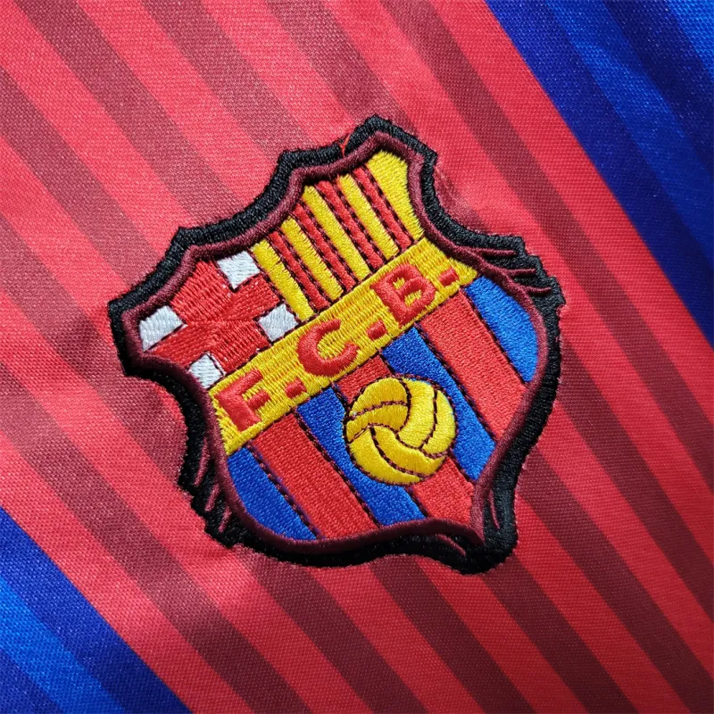 Barcelona Retro Jersey Home Soccer Shirt 1991-92