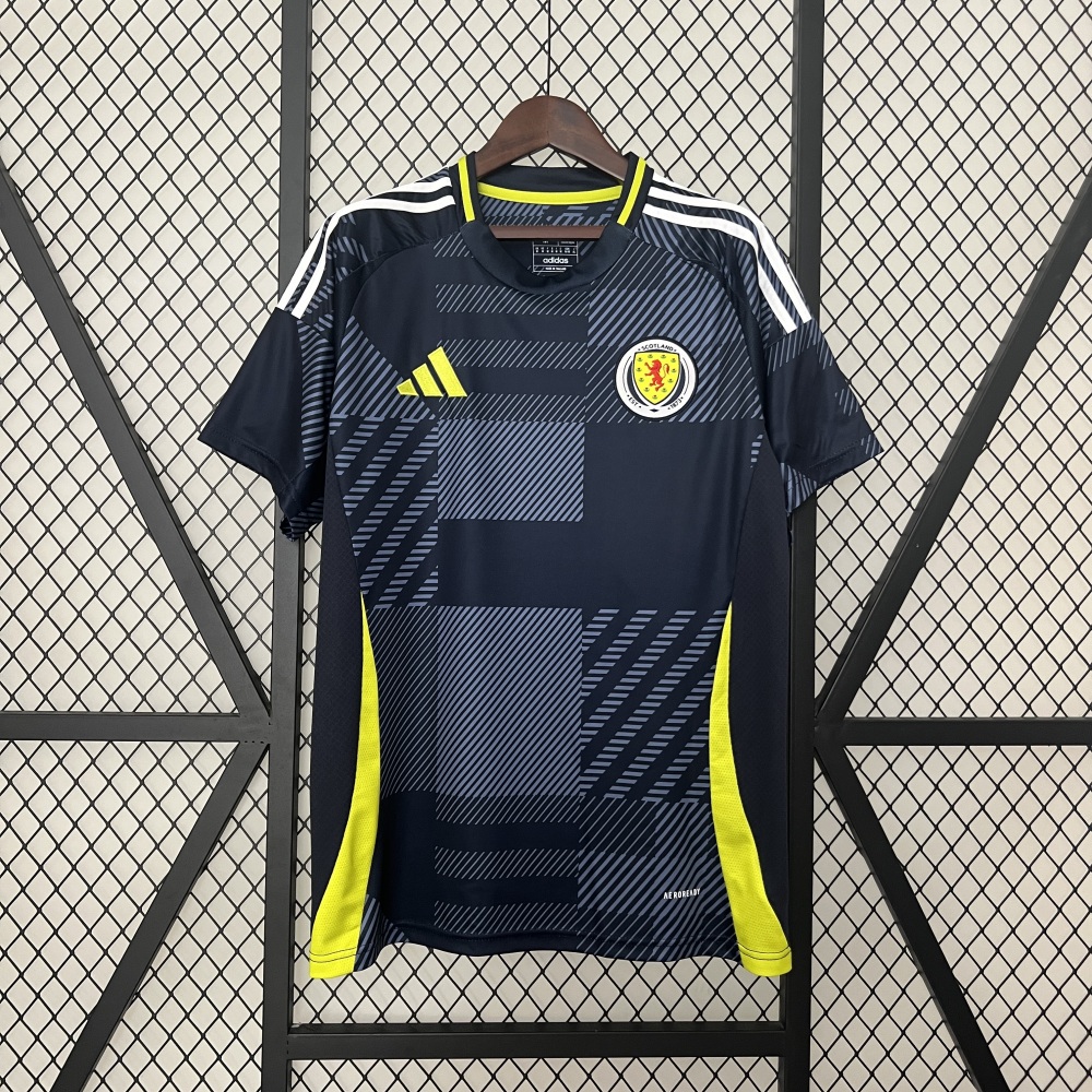 Scotland Soccer Jersey Home Custom Shirt 2024