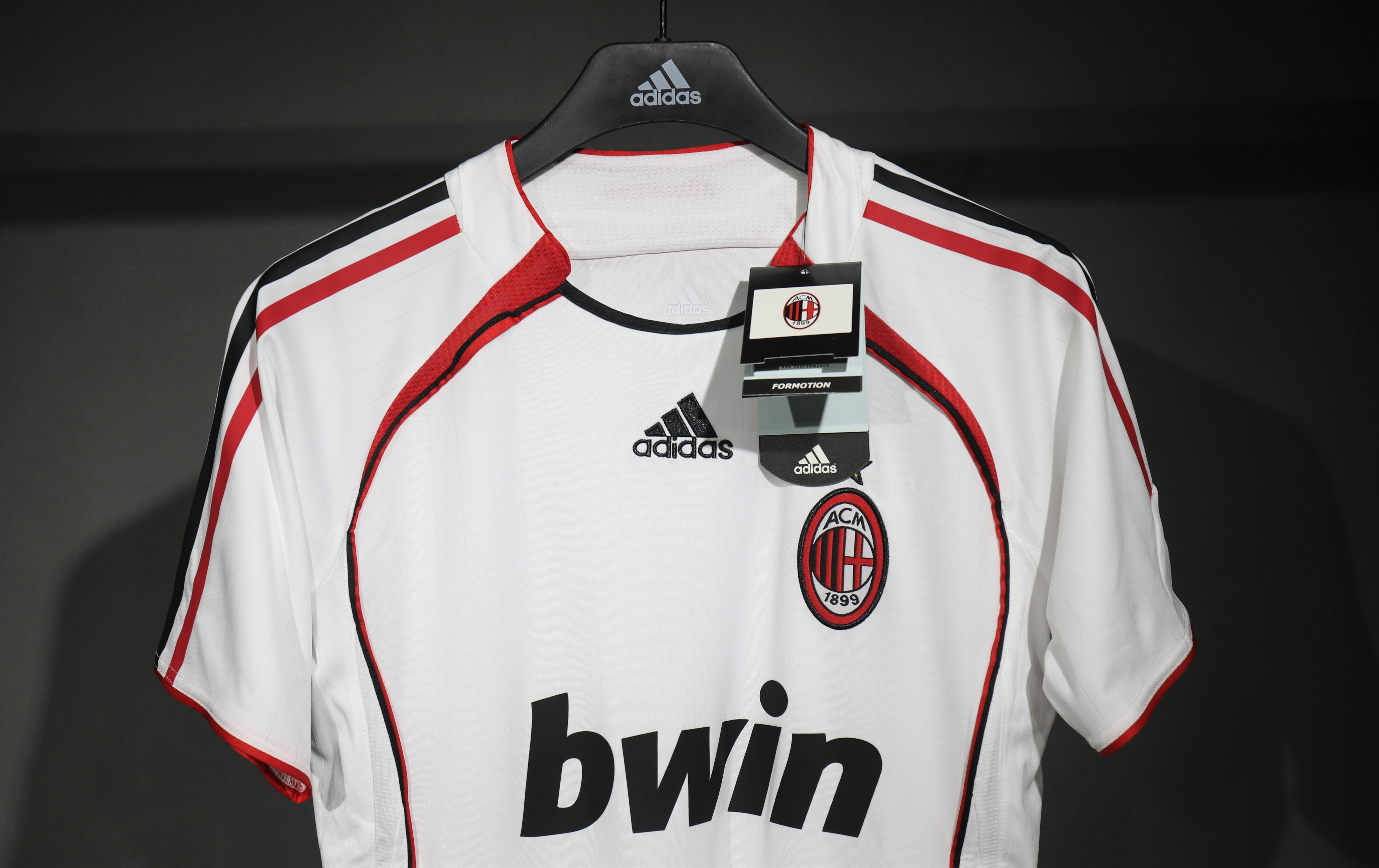 AC Milan Retro Authentic Soccer Jersey Away Shirt 2006/07