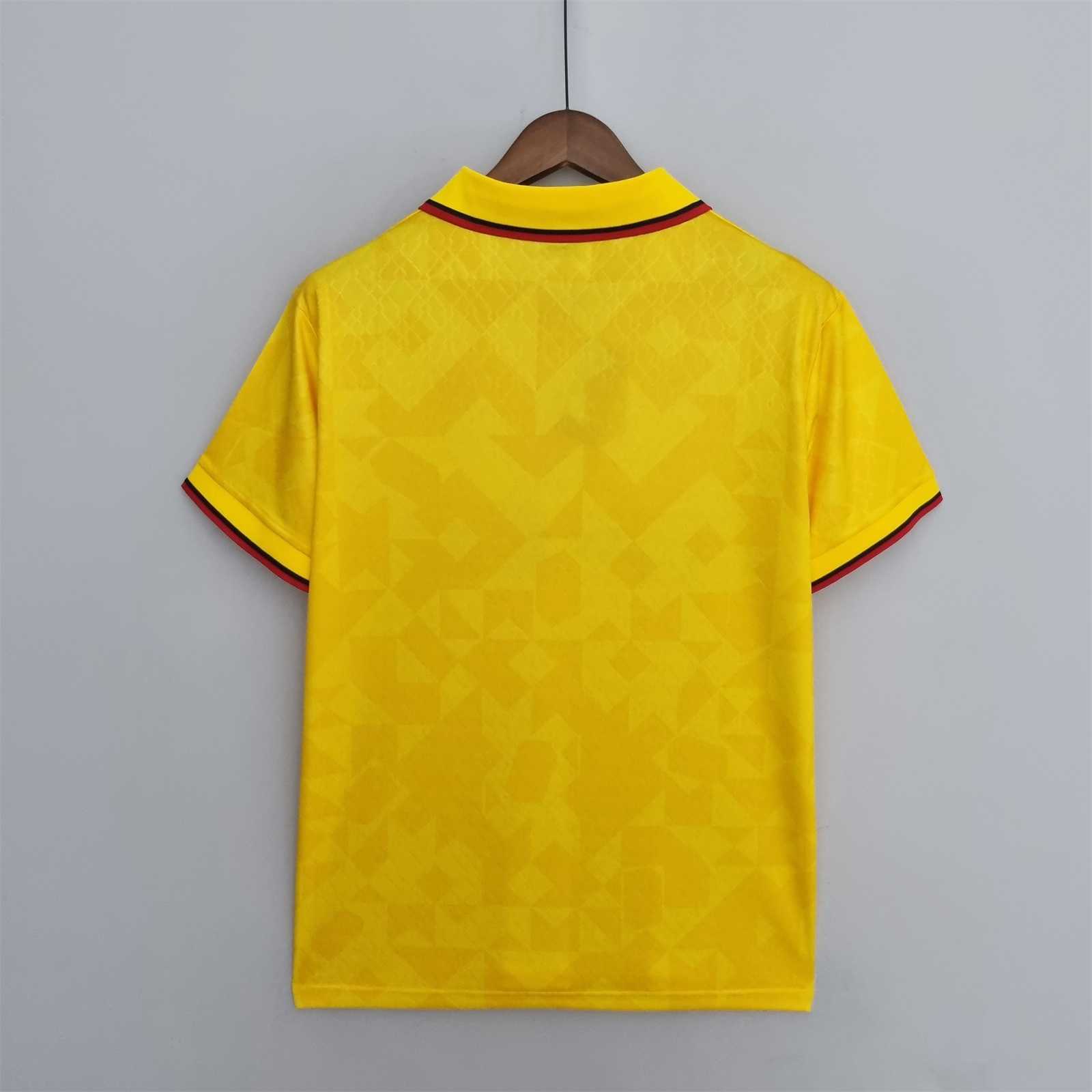 AC Milan Retro Soccer Jersey Third Away Custom Shirt 1995/96