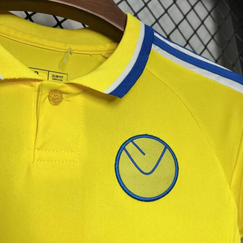 Leeds United Football Jersey Away Kids Kit Jersey+Shorts 2024/25