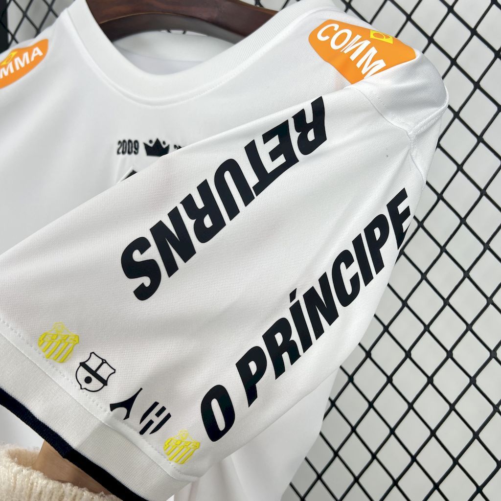 Santos FC Retro Soccer Jersey Special Edition Custom Shirt 2008/09