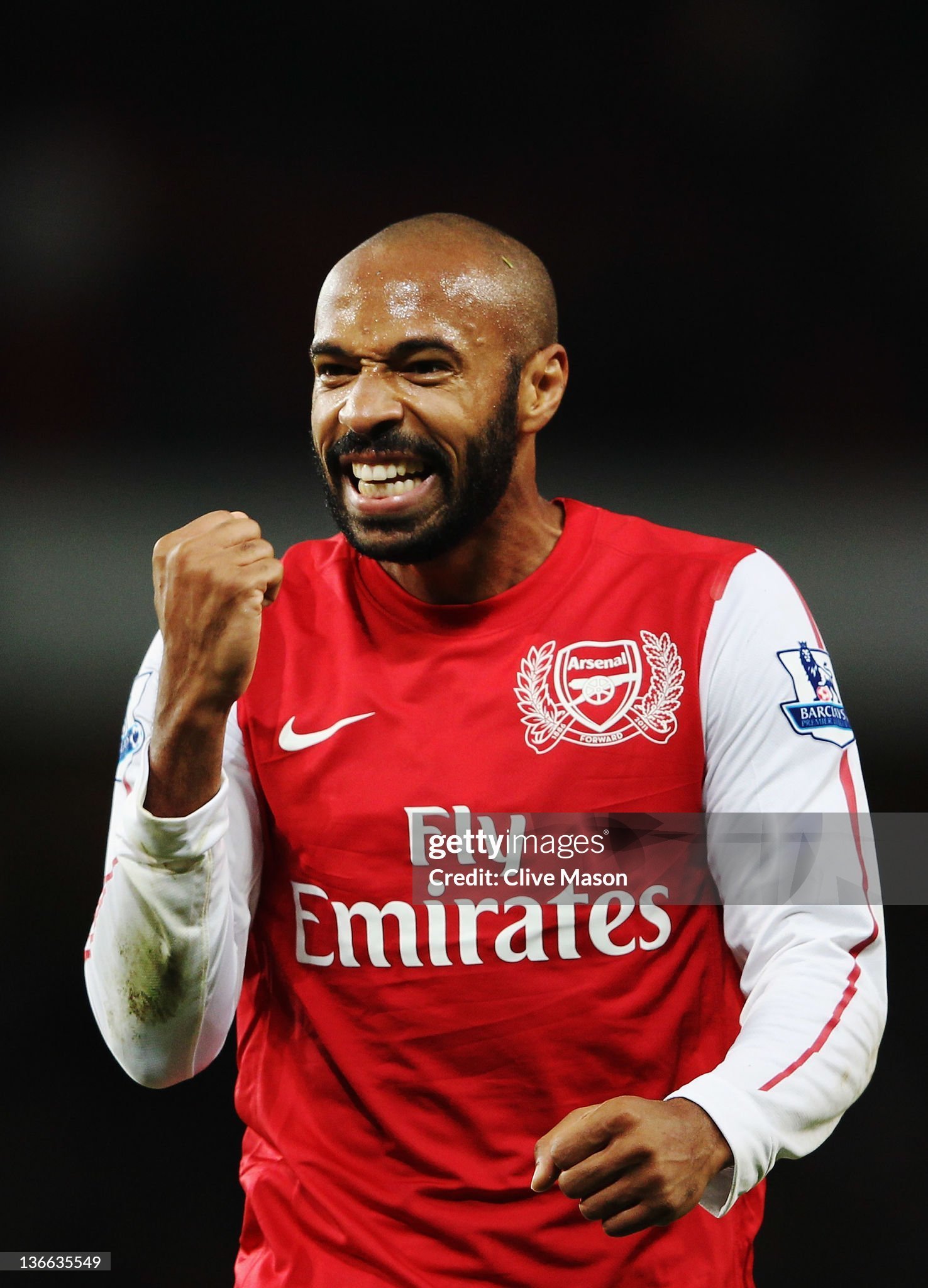Arsenal Authentic Soccer Retro Jersey Home Shirt 2011-12