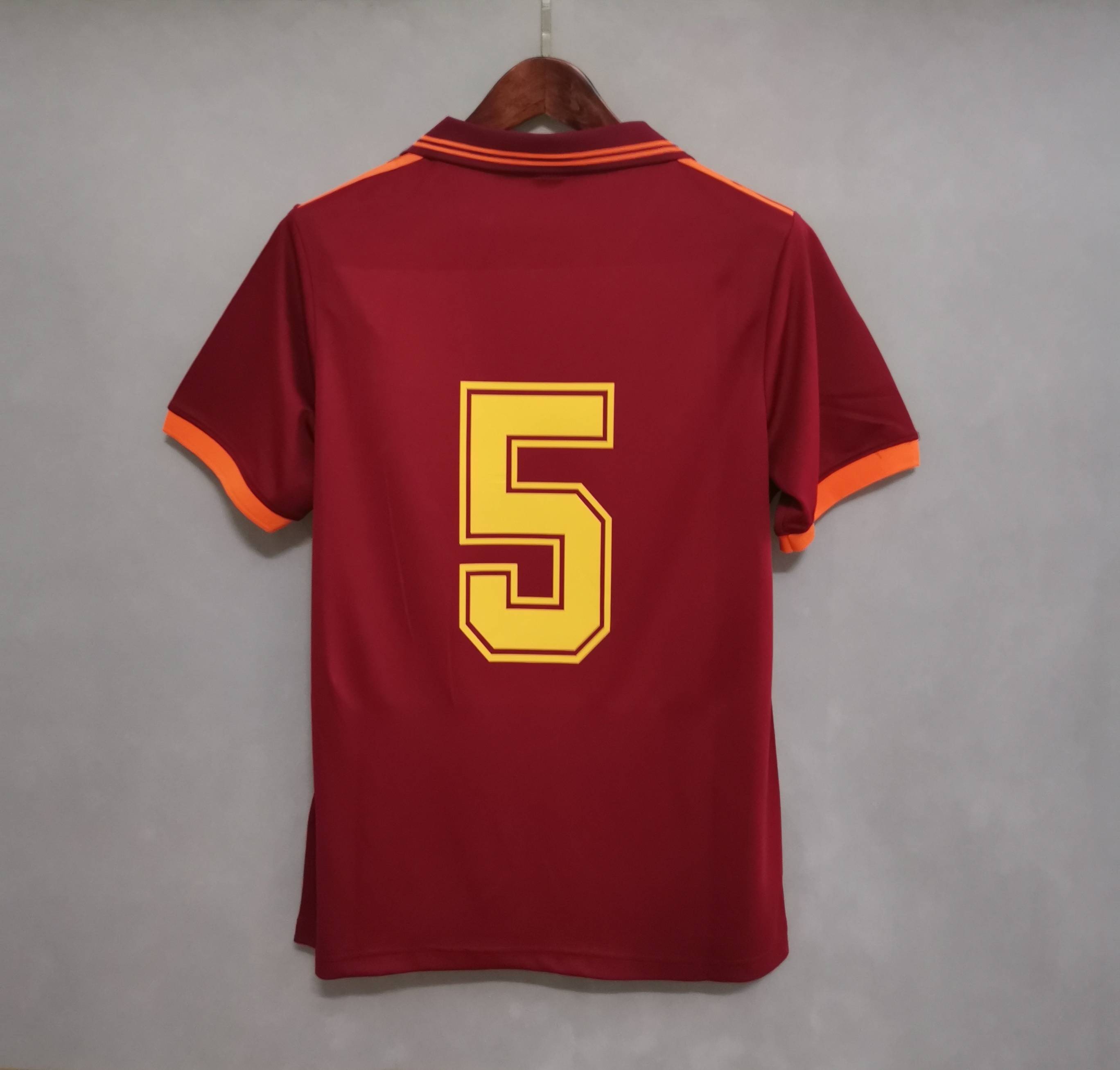 Roma Retro Soccer Jersey Home Custom Shirt 1992/94
