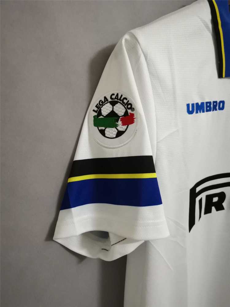 Inter Milan Retro Jersey Custom Away Soccer Jersey 1997/98
