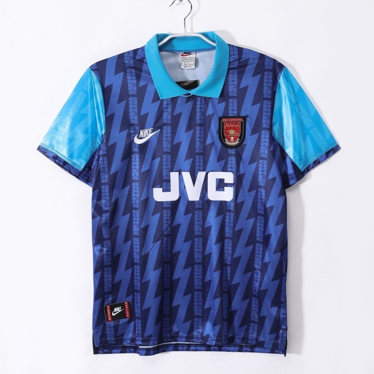 Arsenal Soccer Retro Jersey Away Custom Shirt 1994-95