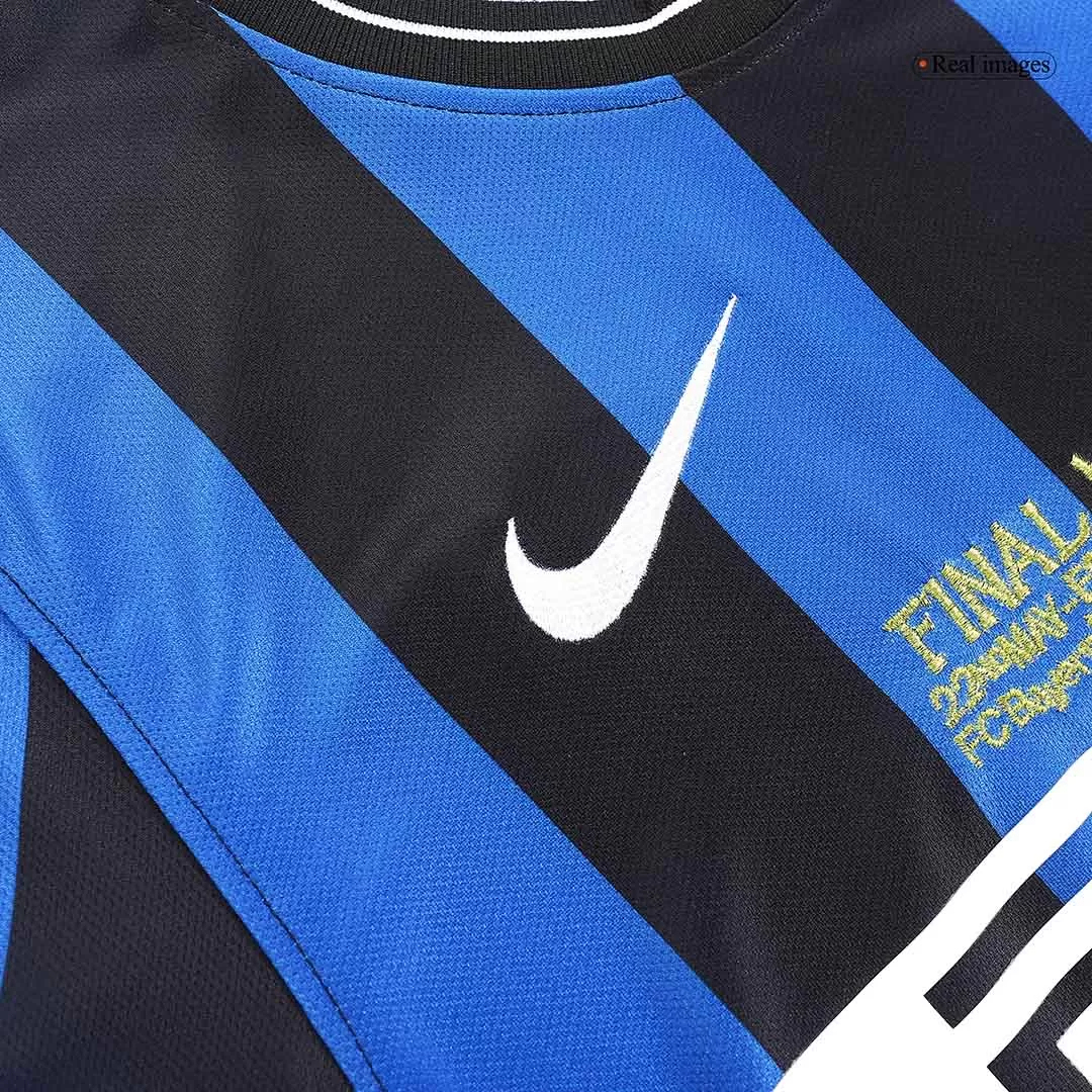 Inter Milan Retro Jersey Custom Home Soccer Jersey 2009/10- UCL Final