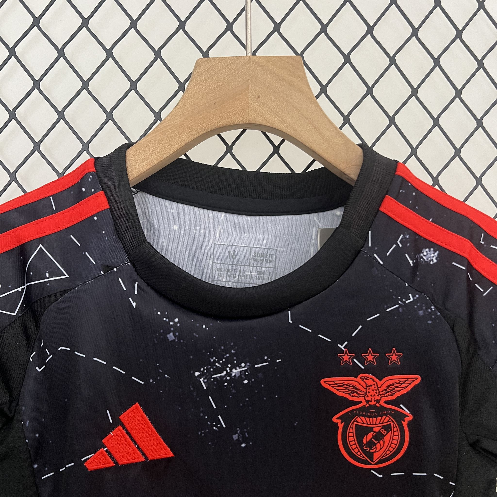 Benfica Soccer Jersey Away Kids Kit Jersey+Shorts 2024/25