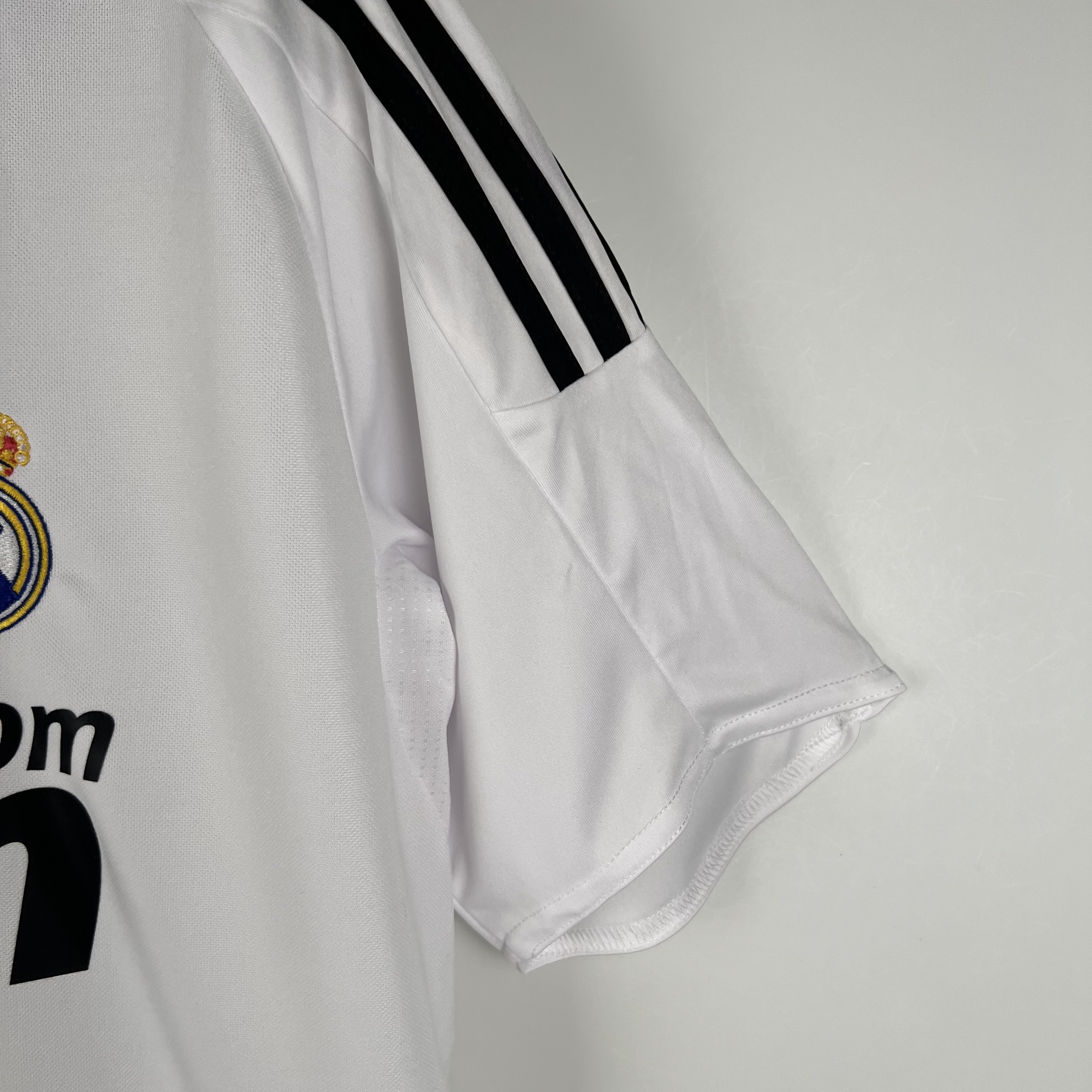 Real Madrid Retro Jersey Home Custom Soccer Shirt 2008/09