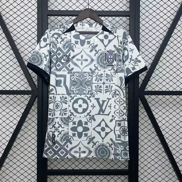Portugal Soccer Jersey x LV Special Edition Custom Shirt 2025
