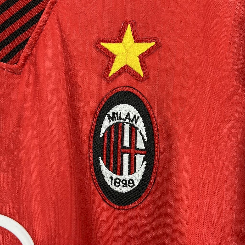 AC Milan Retro Soccer Jersey Away Custom Shirt 1998/99