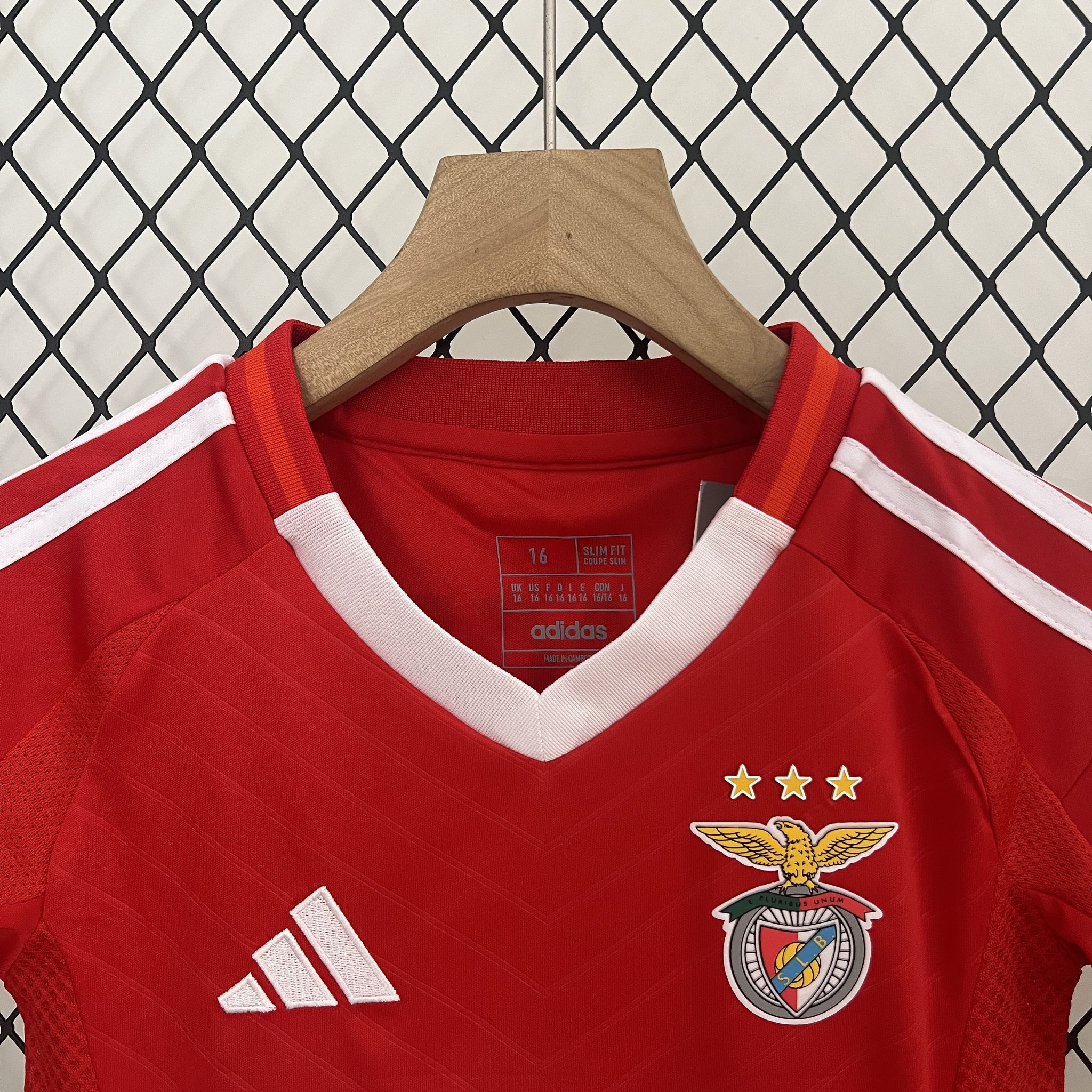 Benfica Soccer Jersey Home Kids Kit Jersey+Shorts 2024/25