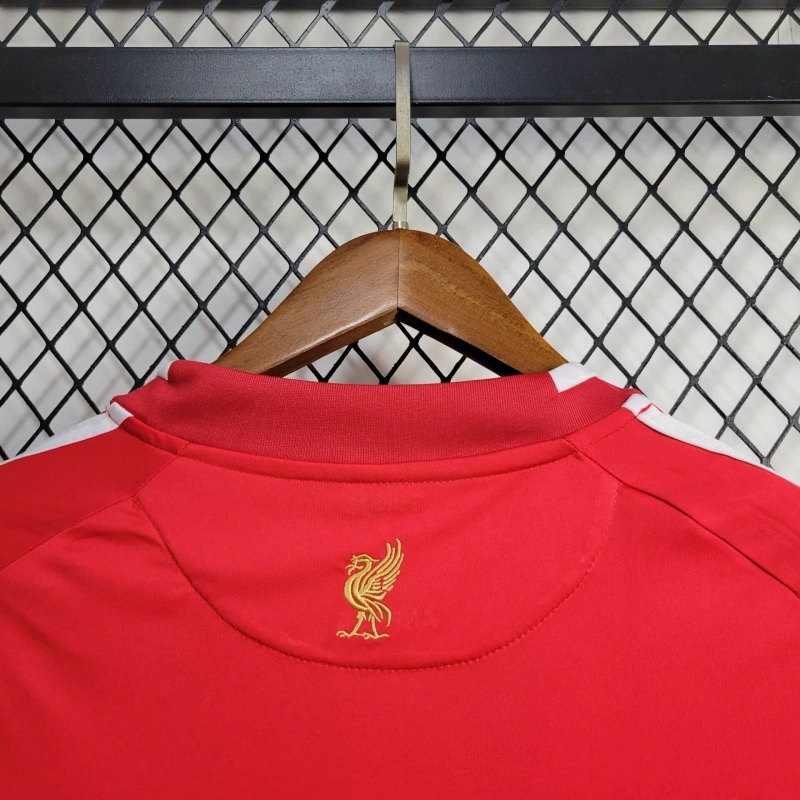 Liverpool Retro Football Jersey Home Champions League Custom Shirt 2008/09