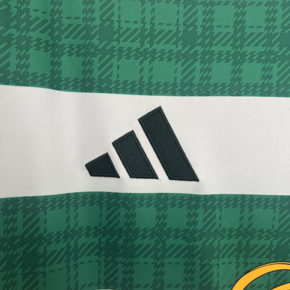 Celtic Soccer Jersey Home Custom Shirt 2025/26