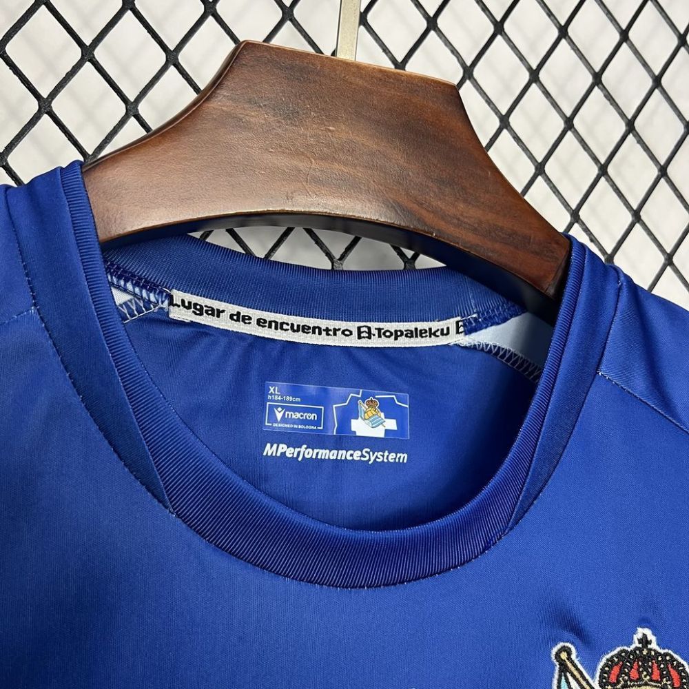Real Sociedad Soccer Jersey Third Away Custom Shirt 2024/25
