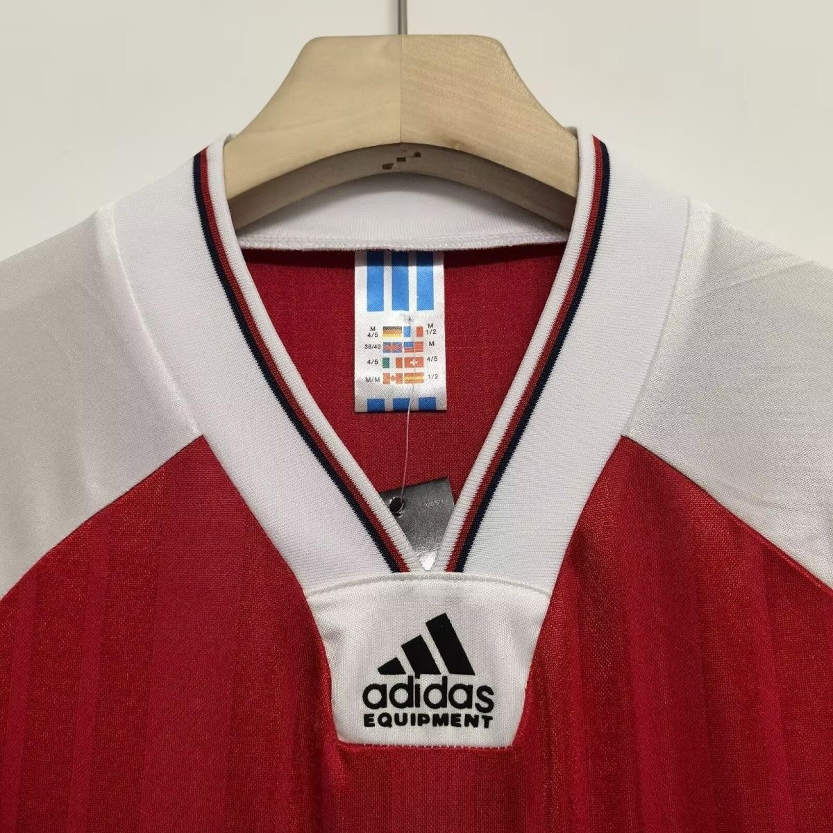 Arsenal Soccer Retro Jersey Home Custom Shirt 1992-94