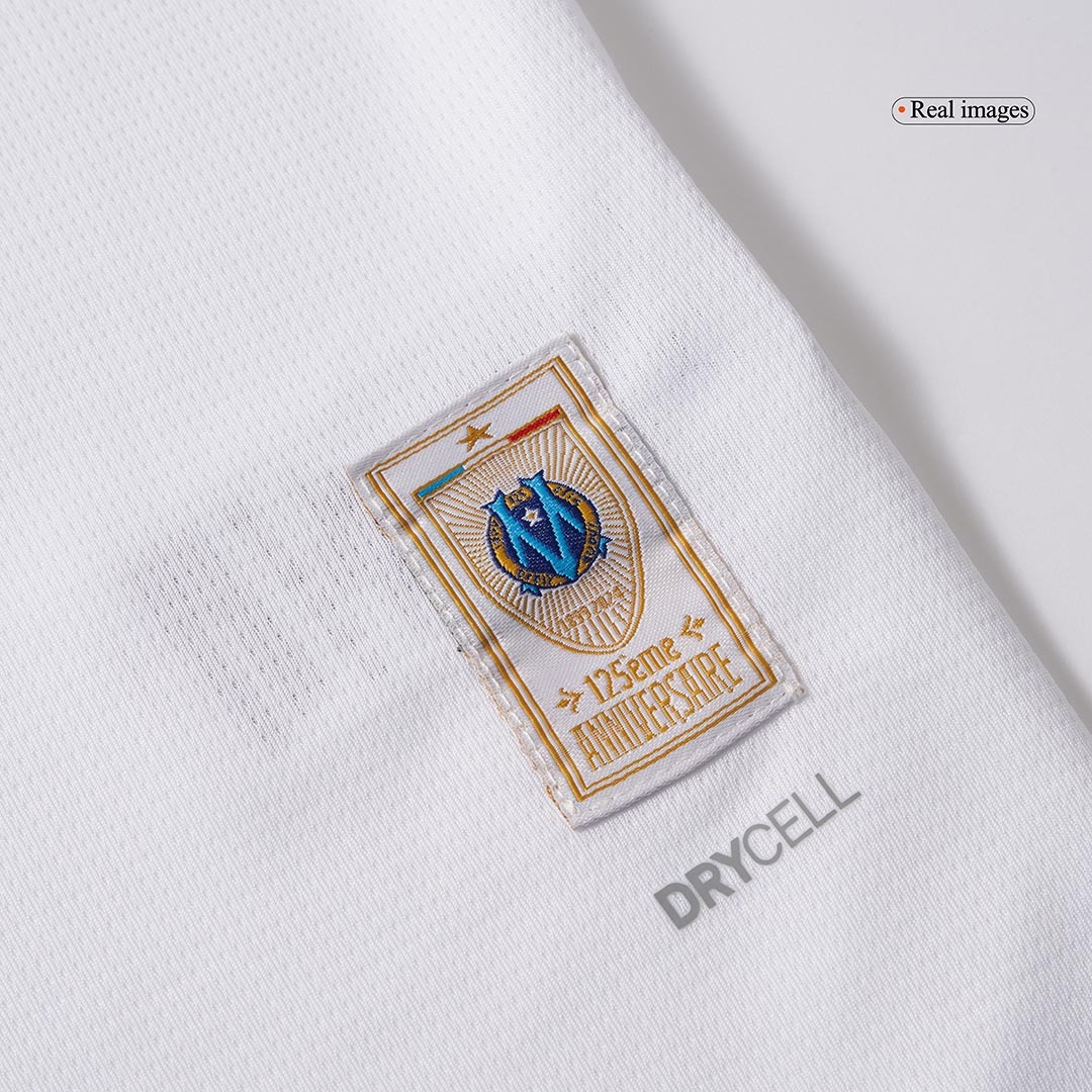 Marseille Soccer Jersey 125th Anniversary White Custom Shirt 2024/25