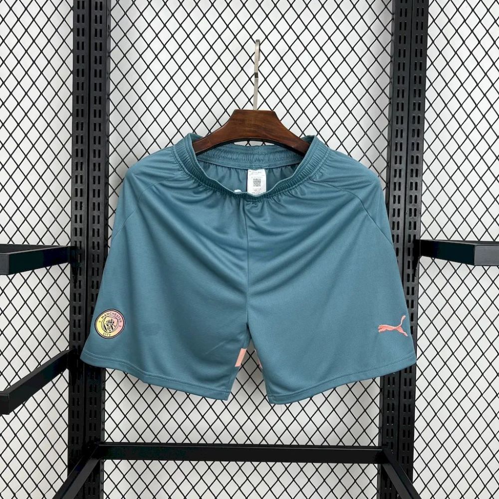 Manchester City Fourth Away Football Shorts 2024/25
